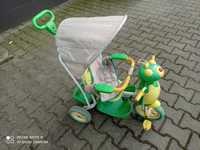 Rowerek trójkołowy pchacz jeździk dla małego dziecka