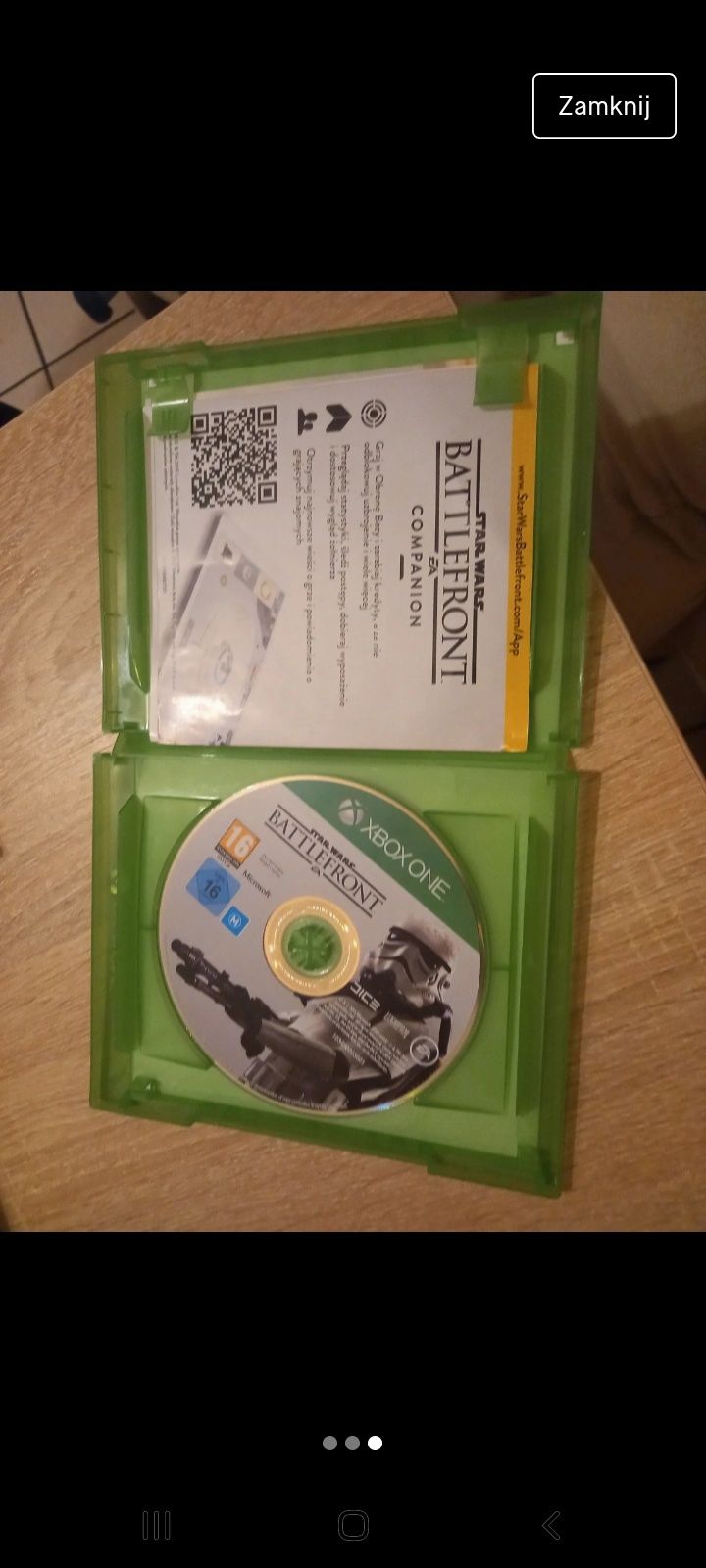 Gra na Xbox One Battefront
