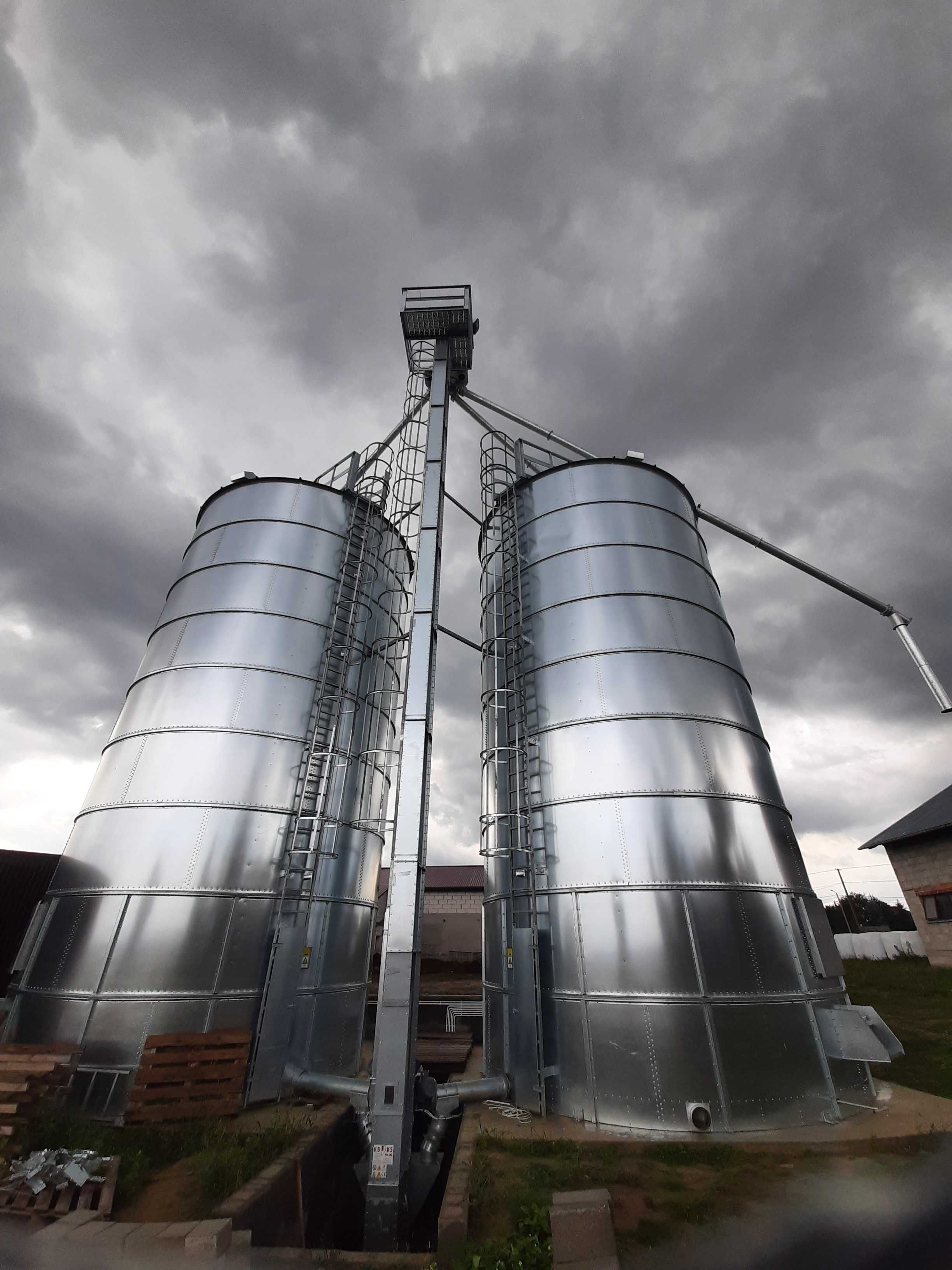 Silos zbożowy lejowy , płaskodenny Kbks Poland promocja