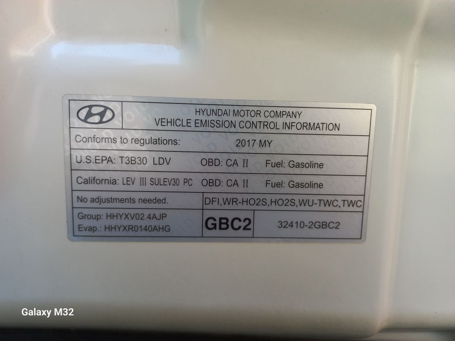 Hyundai Sonata 2017, 2.4 бензин, білий перламутр