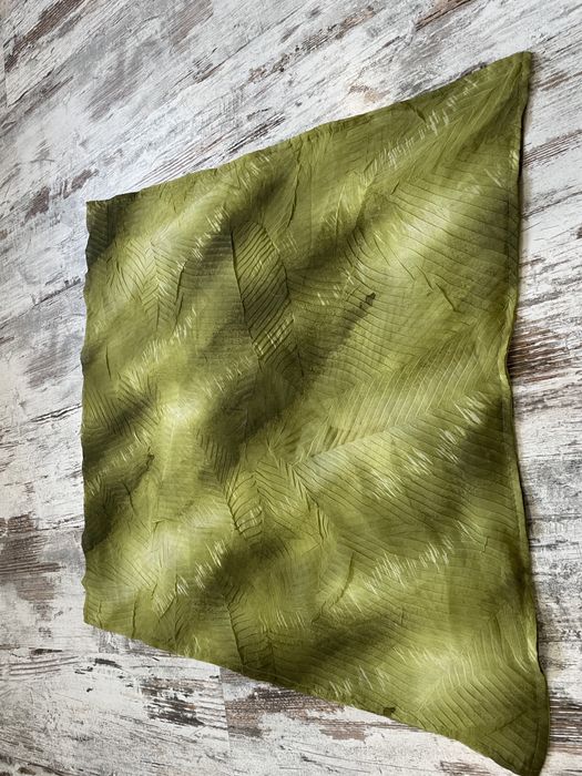 Obrus serweta serwetka mazana z połyskiem zielona khaki nowa