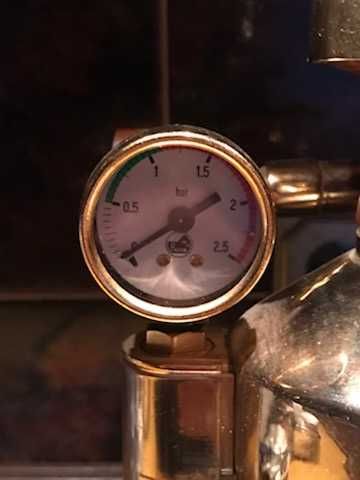 Oryginalny ekspres - La Pavoni Professional - Złoty
