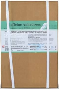 Kofeina caffeine anhydroused, 20 kg 24 h/7