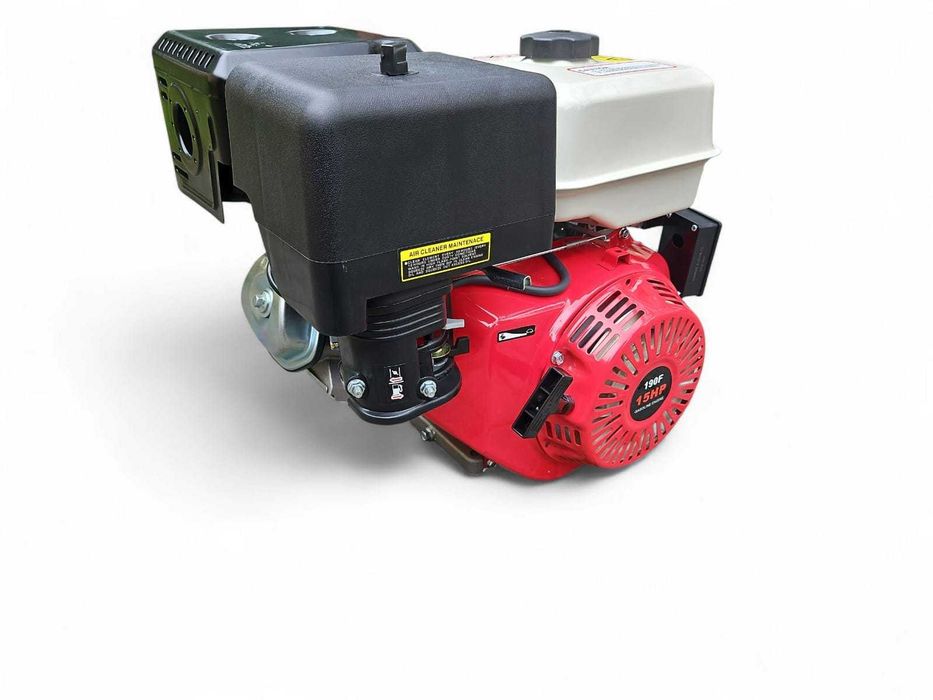 Silnik spalinowy HDM 15KM GX 420 GE250A 4-suw rozrusznik wał 1"-25,4mm