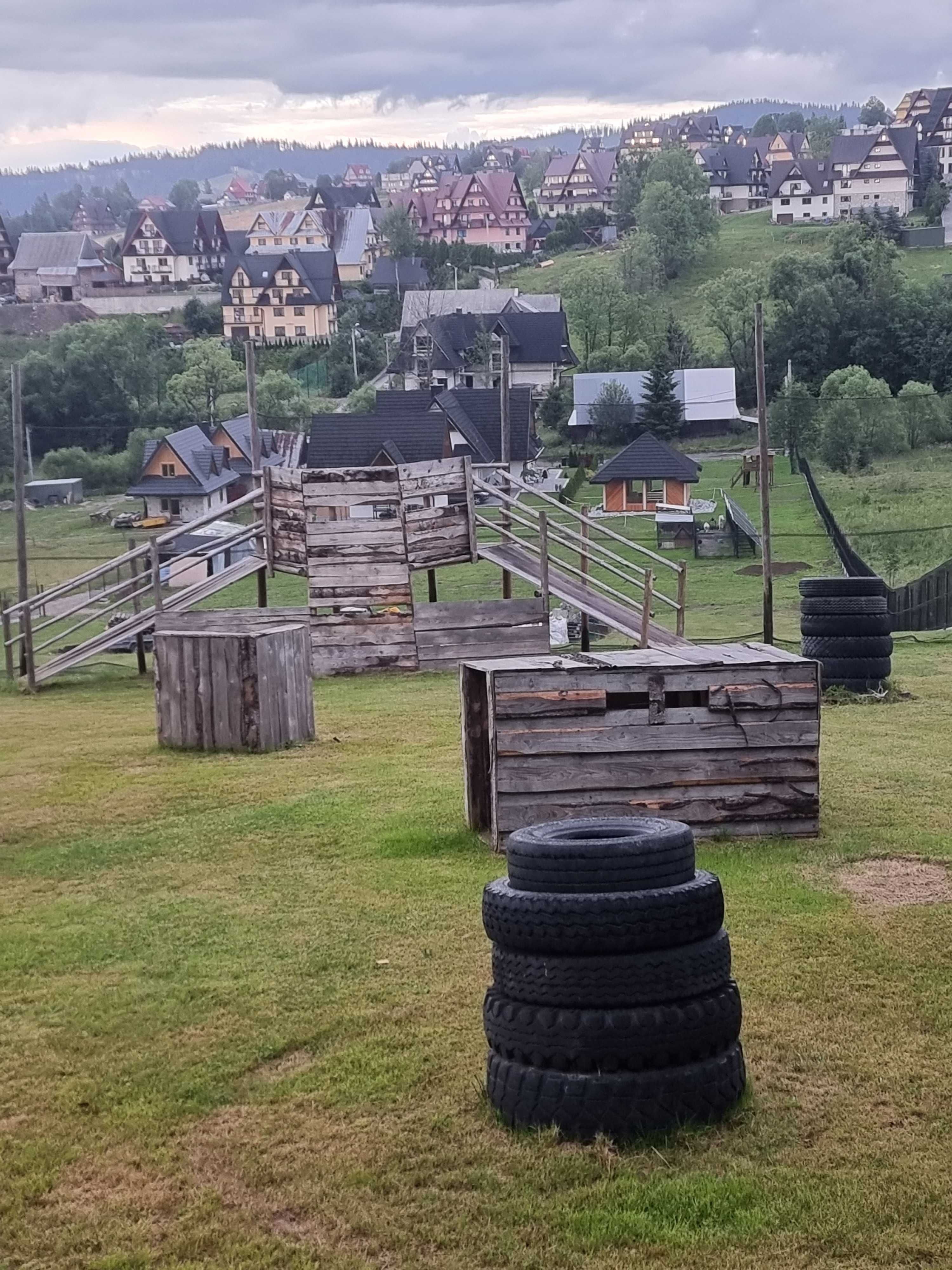 Paintball,Qłady,domki,jacuzzi,wieczór. kawalerski.panieński,Zakopane