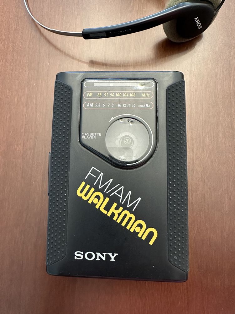 Sony WM-F32 Walkman Vintage, FM/AM Rádio Cassette Player