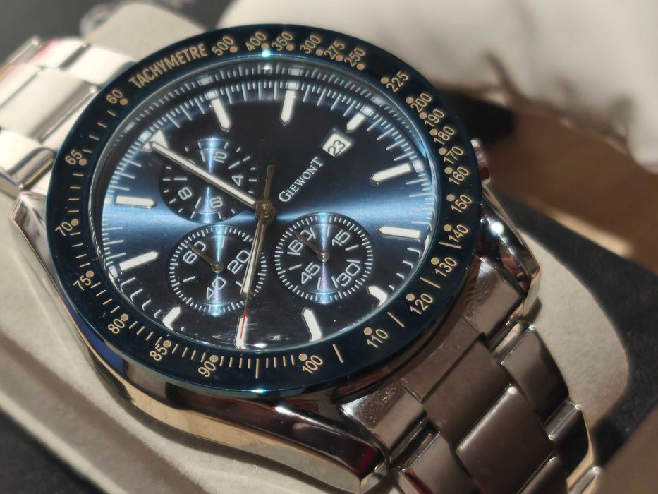 Piękny elegancki zegarek GIEWONT do garnituru i na co dzień ORYGINAŁ