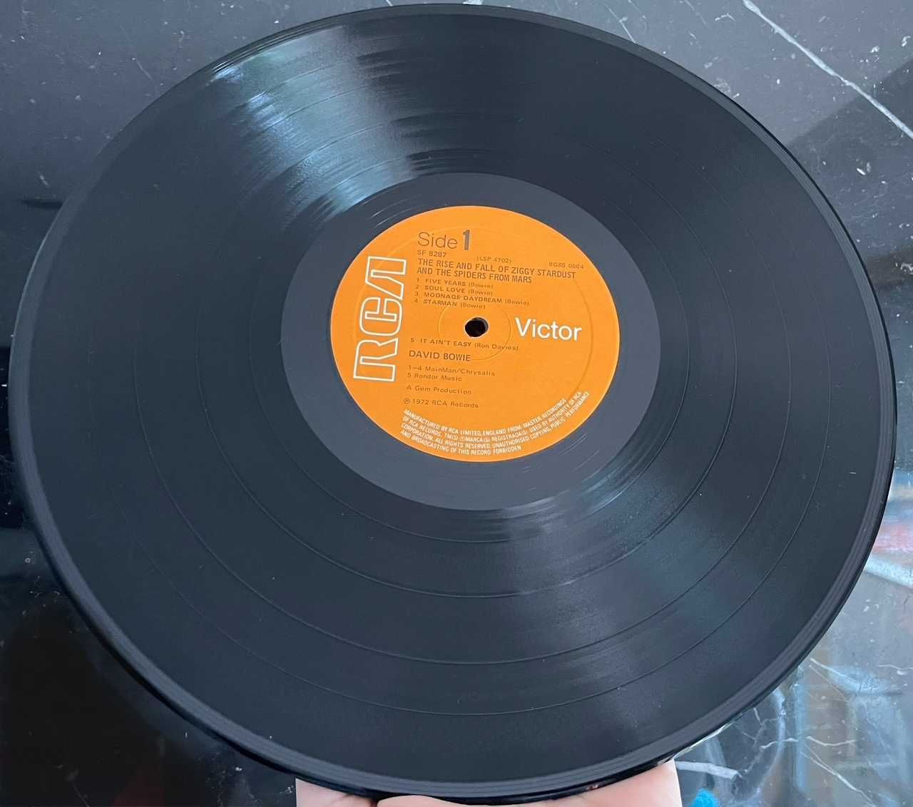 David Bowie – The Rise and Fall of Ziggy Stardust - Primeira Versão UK
