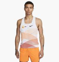 Оригінальна майка для бігу Nike Dri fit Adv Aeroswift White Orange (DV