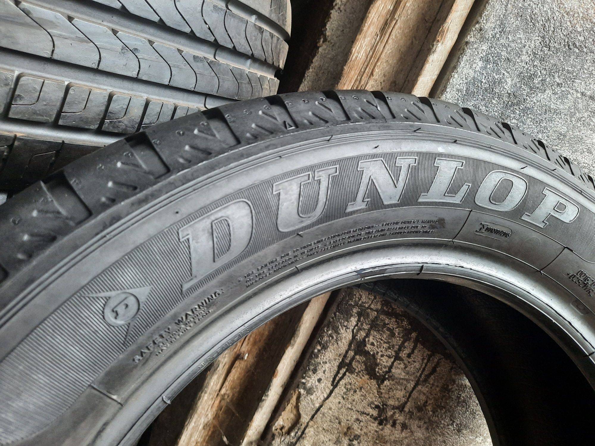 Літні шини 225/55 R17C Dunlop Econodrive 2шт. 95% 2022