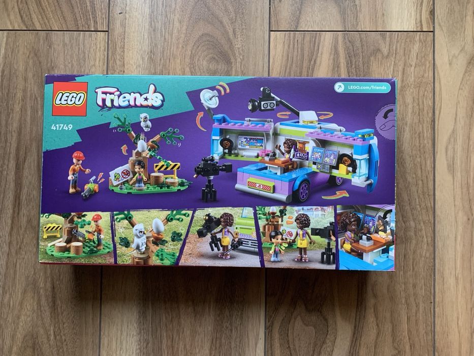 Nowe Lego FRIENDS 41749 Reporterska furgonetka