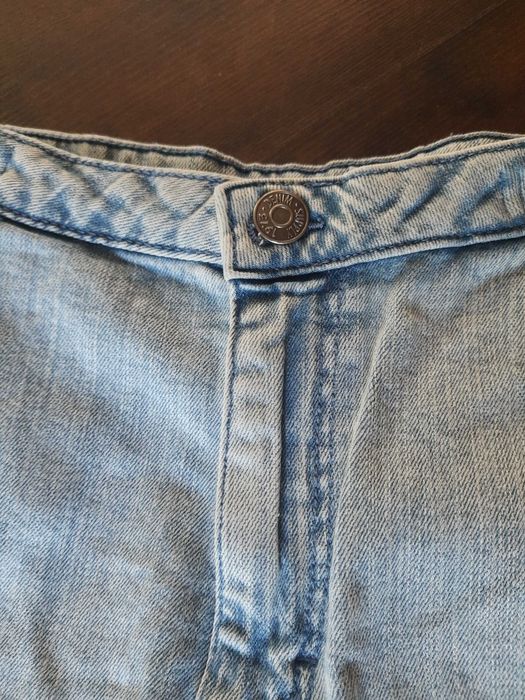 Dwie pary spodni jeansów marki H&M oraz Pepperts r. 158