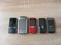 Zestaw 5  telefonów Sony Ericsson