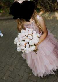Sukienka balowa dla dziewczynki 116 cm tiul