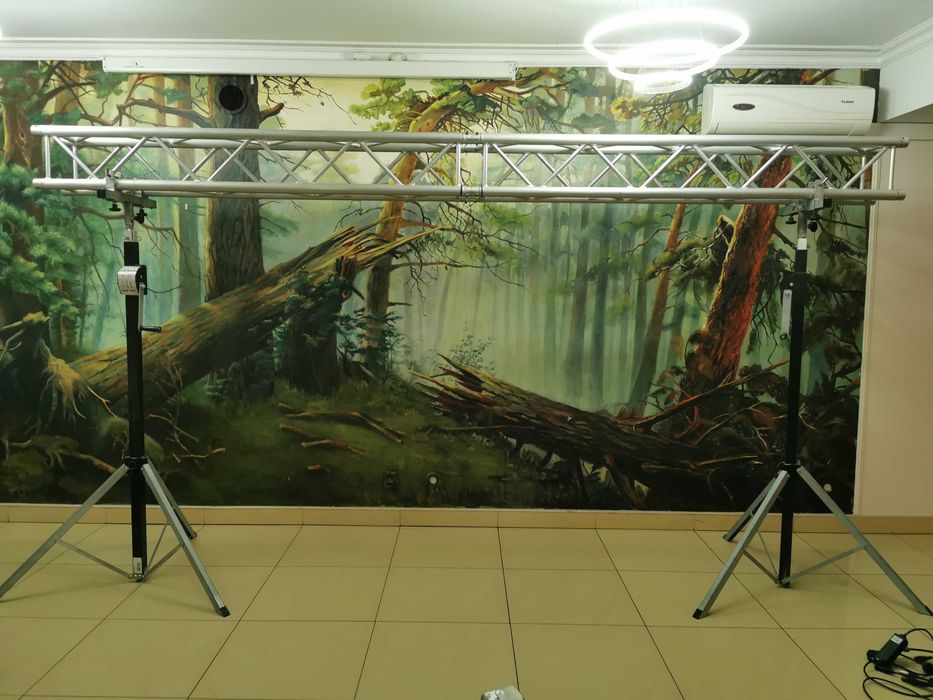 Rampa  Duratruss st-3800, Alustage AL34200 2x2m + Gratis pokrowce