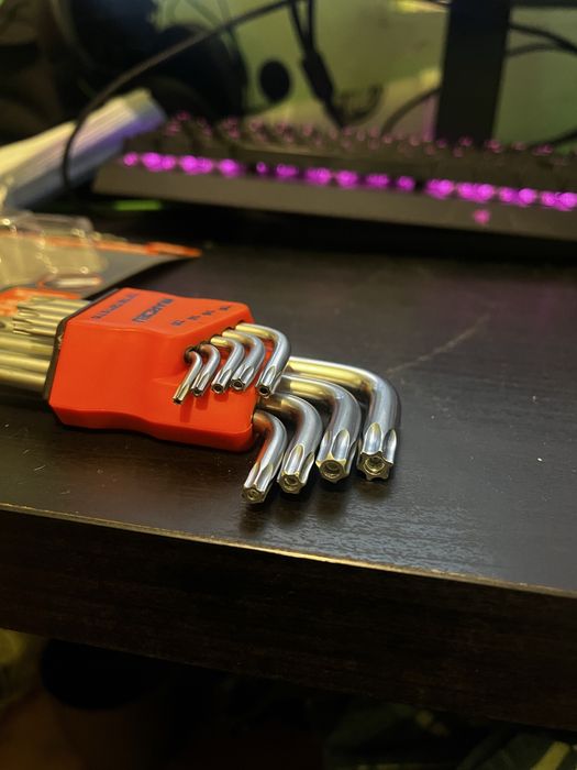 Chave hexagonal torx 9pcs