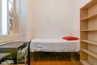 39928 - Quarto com cama de solteiro em apartamento com 4 quartos