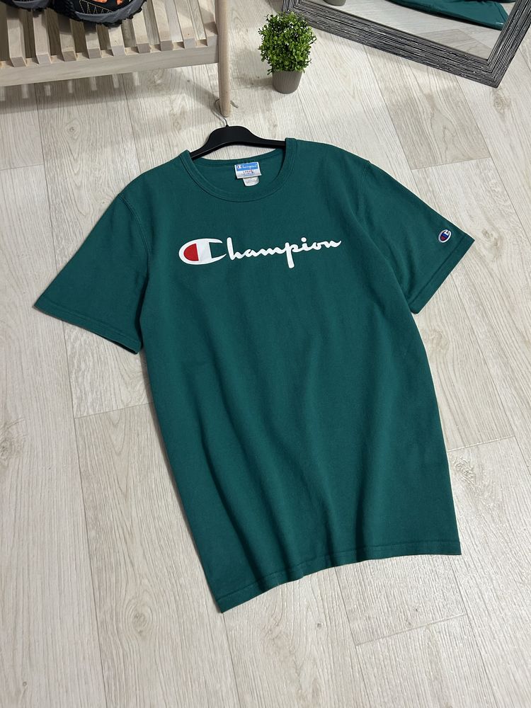 Champion Center Logo Tee футболка оригінал оригинал опт