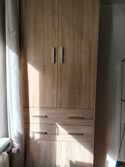 Regał -szafa Bleck Red White