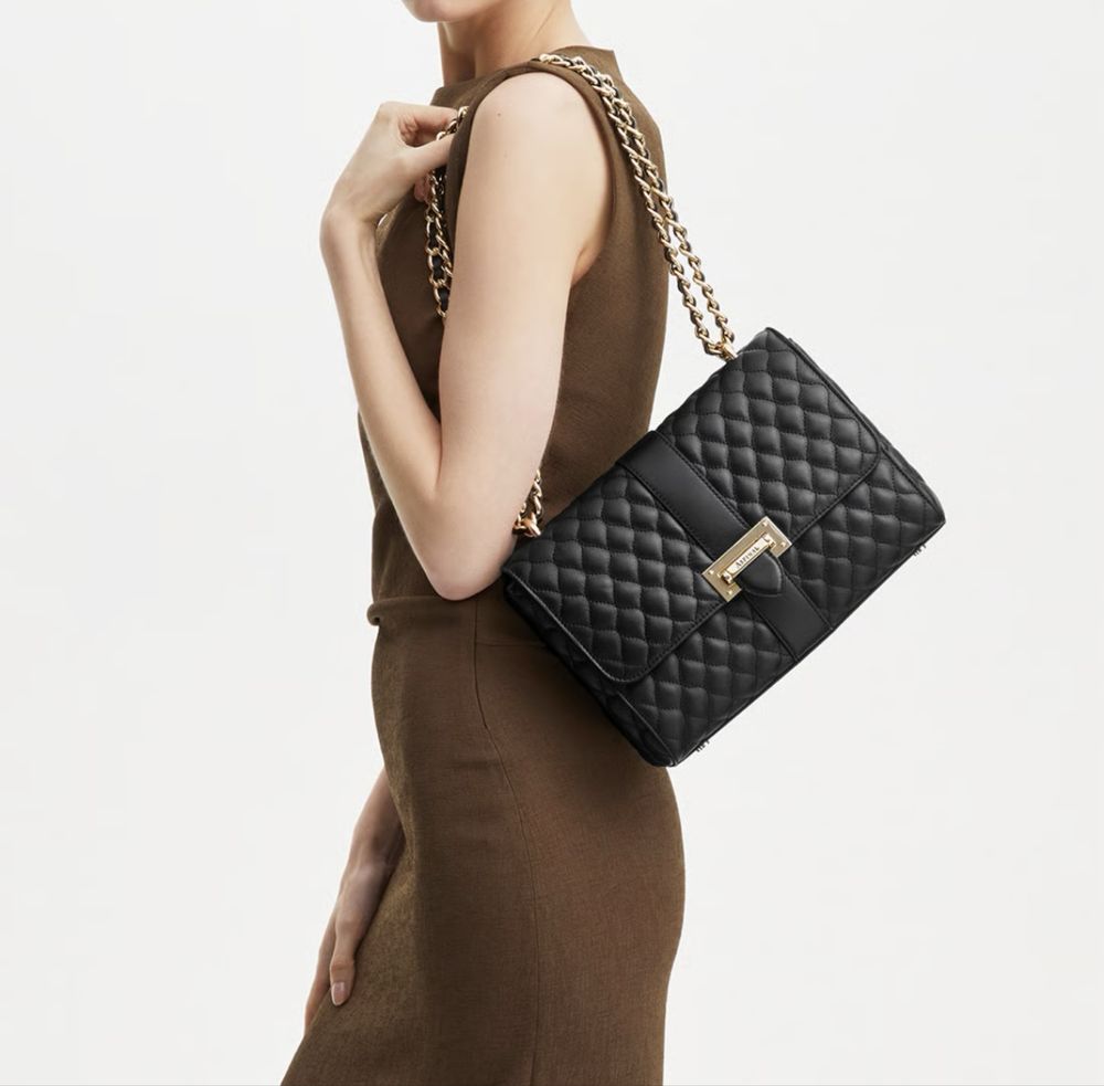 Сумка оригінал Aspinal of London Lottie Quilted Nappa Bag