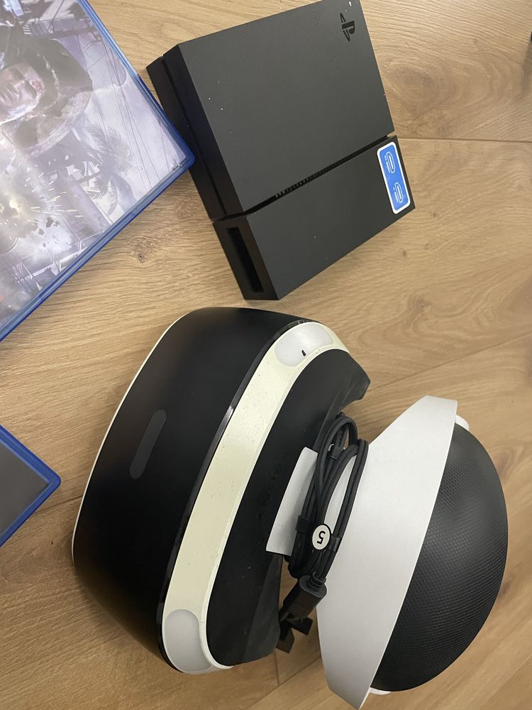Playstation VR + procesor + 3 gry