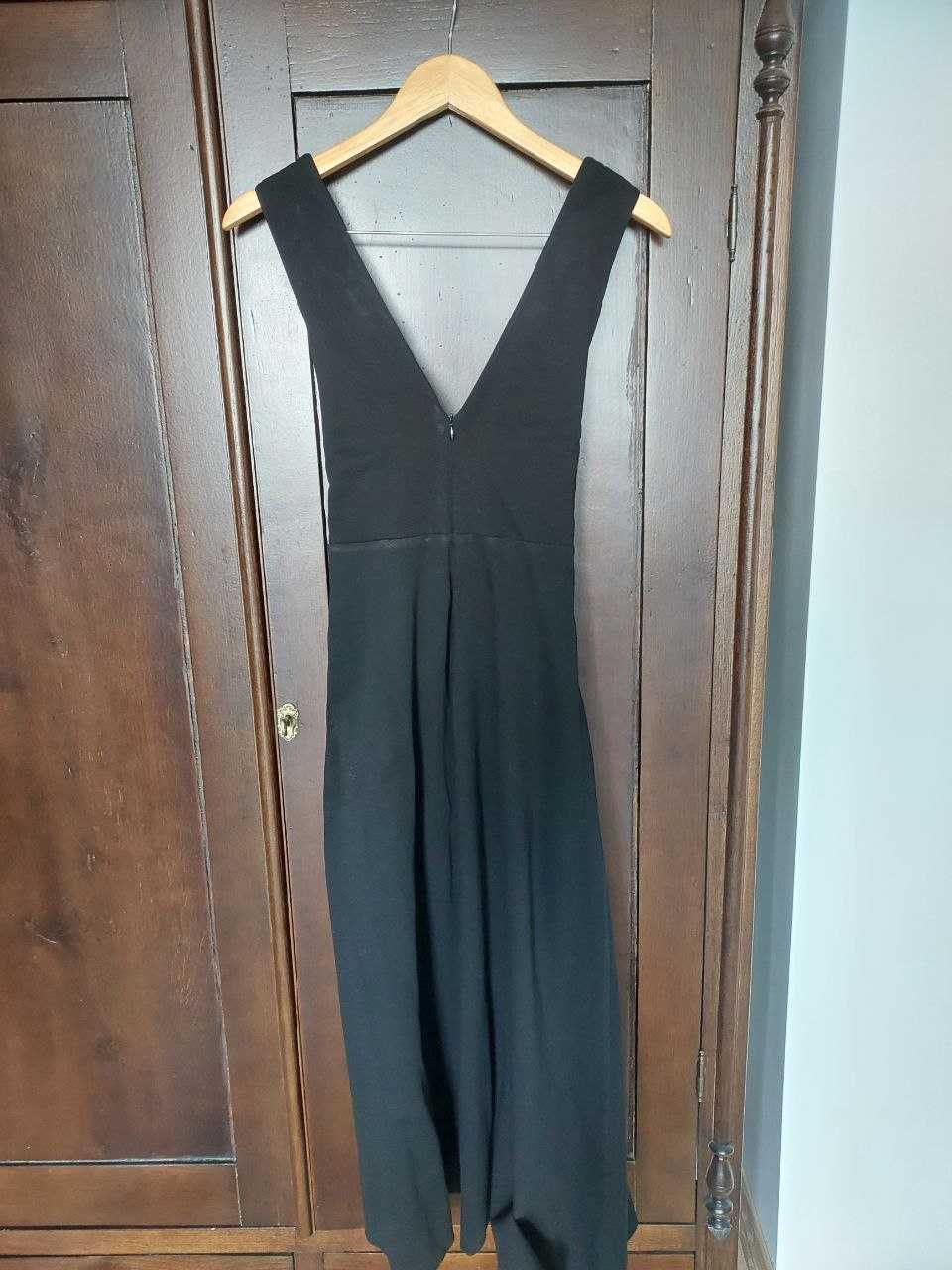 Чорна сукня на запах, Massimo Dutti, (34/S)