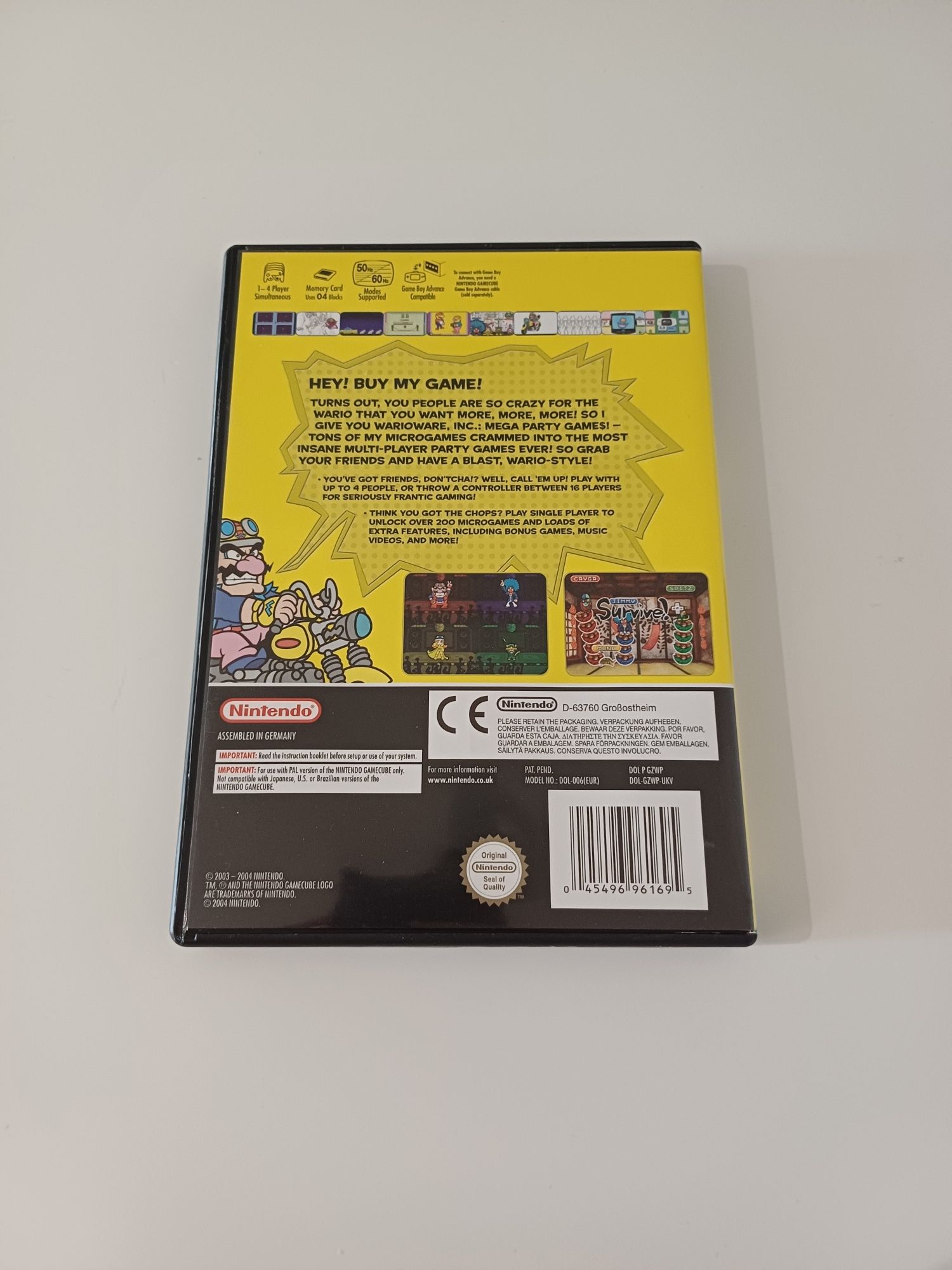Warioware Inc Nintendo Gamecube