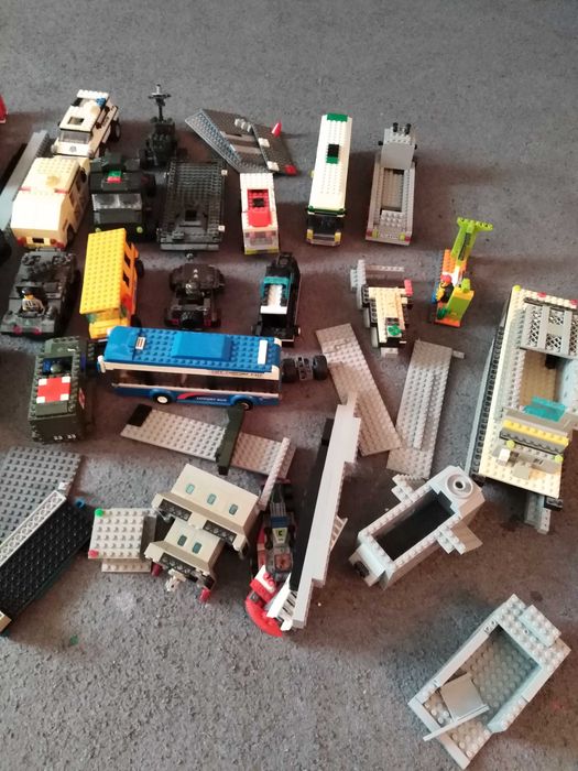 Klocki typu Lego mix około 9 kg