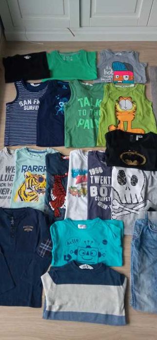 Duża paka firmowych rzeczy rozm. 110-116 połowa to H&M