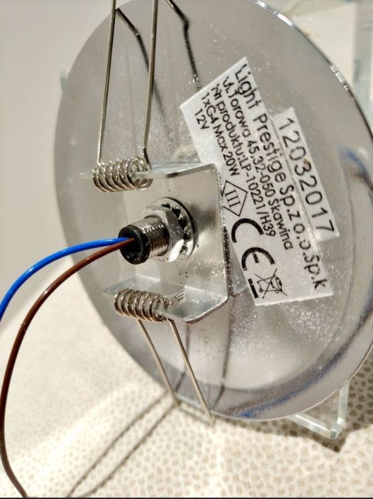 Oprawki sufitowe Light Prestige model Mars LP-10221 na żarówki G4 20W