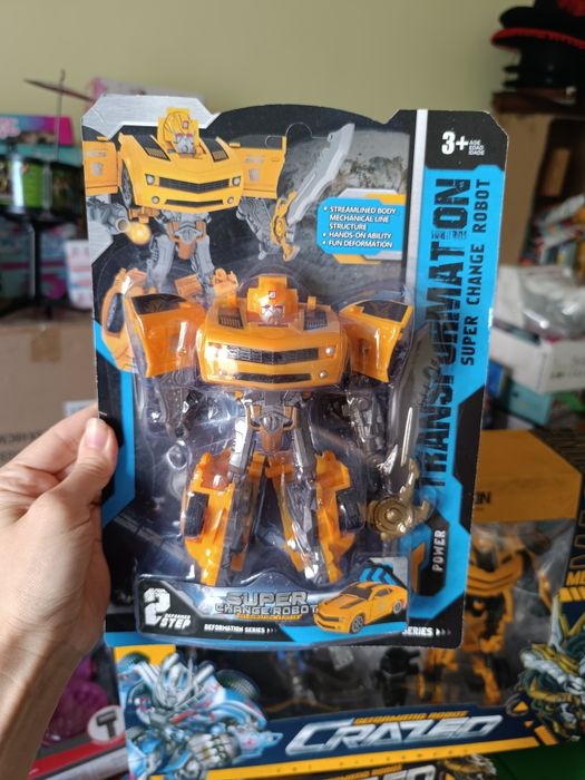 Трансформер Бамблбі Бамблби Оптимус Прайм робот машина машинка