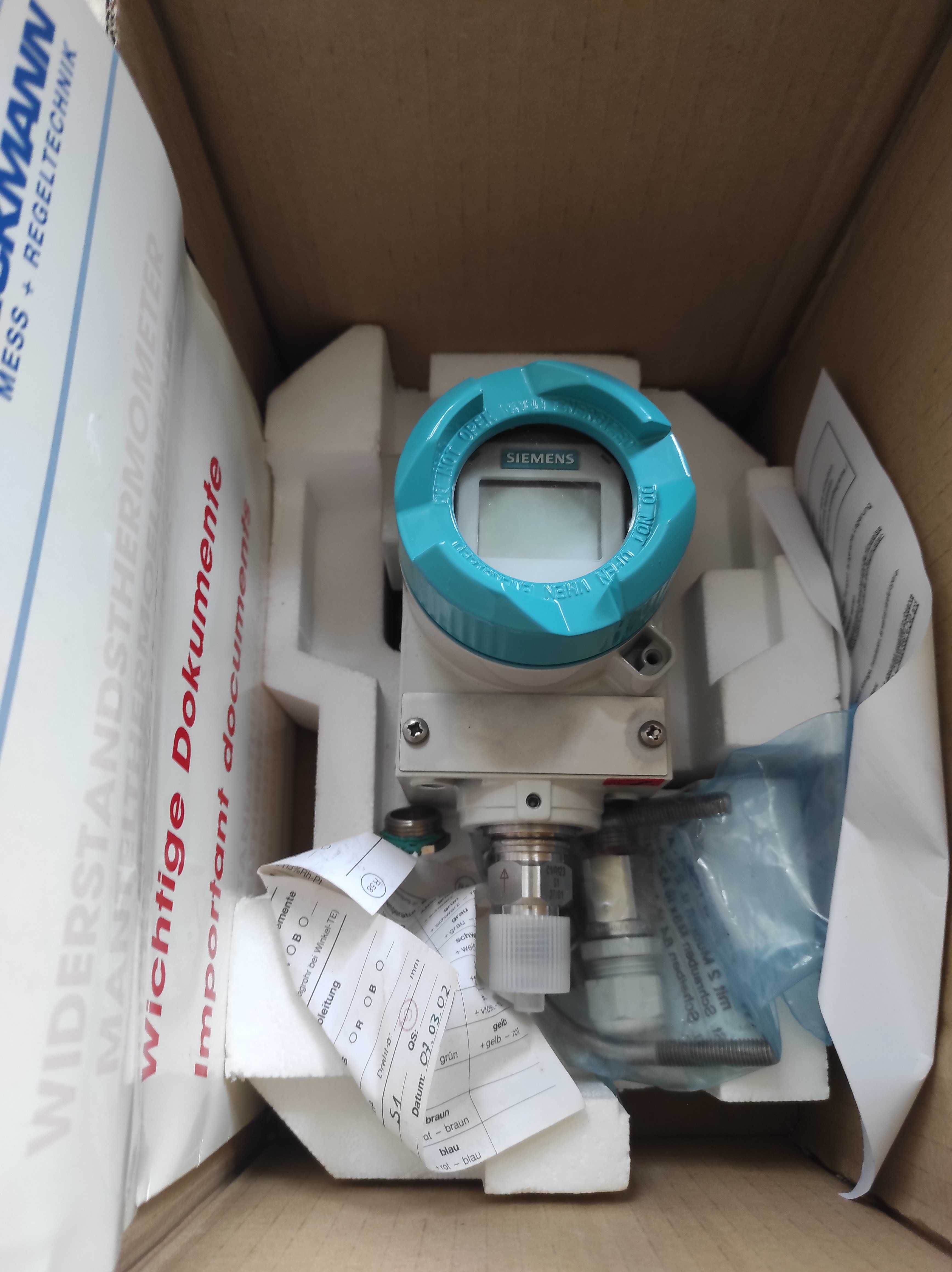 Перетворювач датчик тиску Siemens Sitrans P 7MF4013-1BA00-1AA6-Z