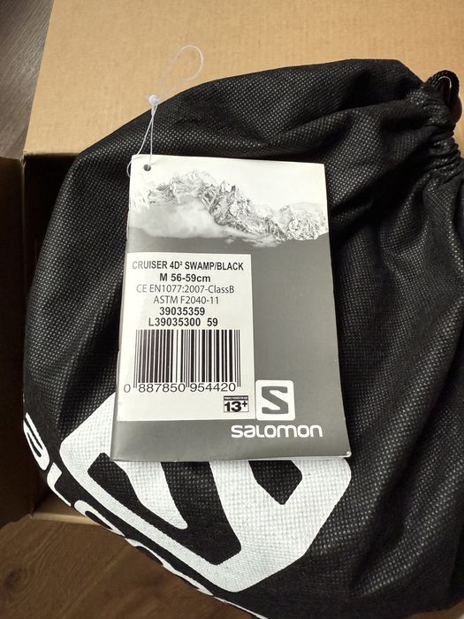 Kask Salomon Cruiser 4D Swamp/ Black (56-59 M)