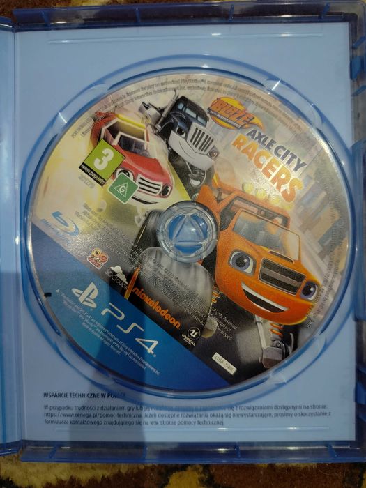 Blaze i Megamaszyny wyścigówki ze zderzakowa PS4