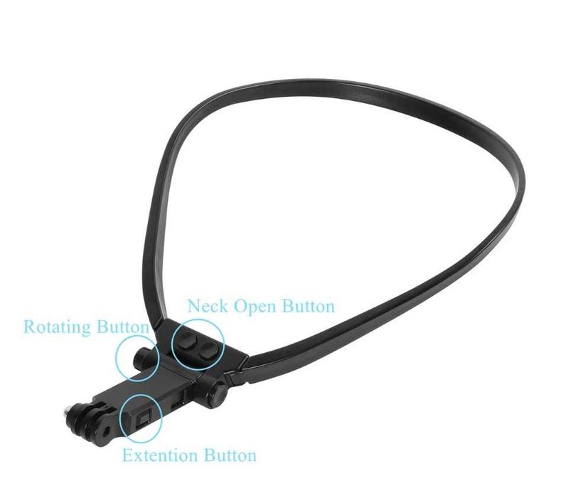 Тримач монопад телефона, екшн камери, смартфона на груди, шию.