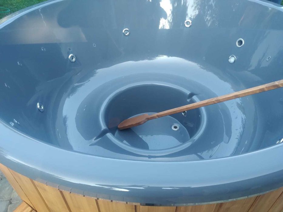 Balia ogrodowa Gorąca beczka Jacuzzi KOMPLETNA