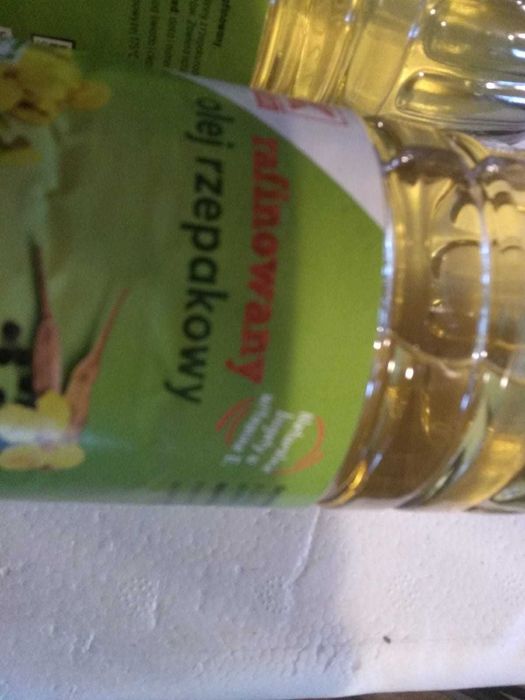 Olej rzepakowy rafinowany 1L długa data - dostawa dowóz