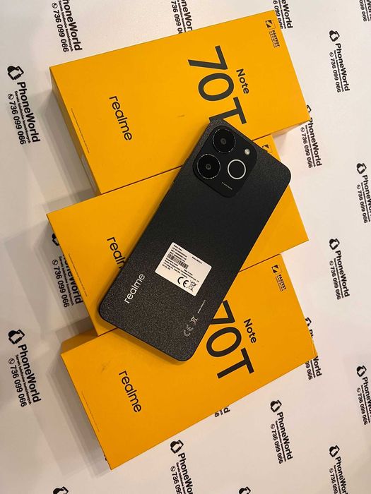 Nowe Realme Note 70T 4/64GB 6000mAh Gwarancja PhoneWorld