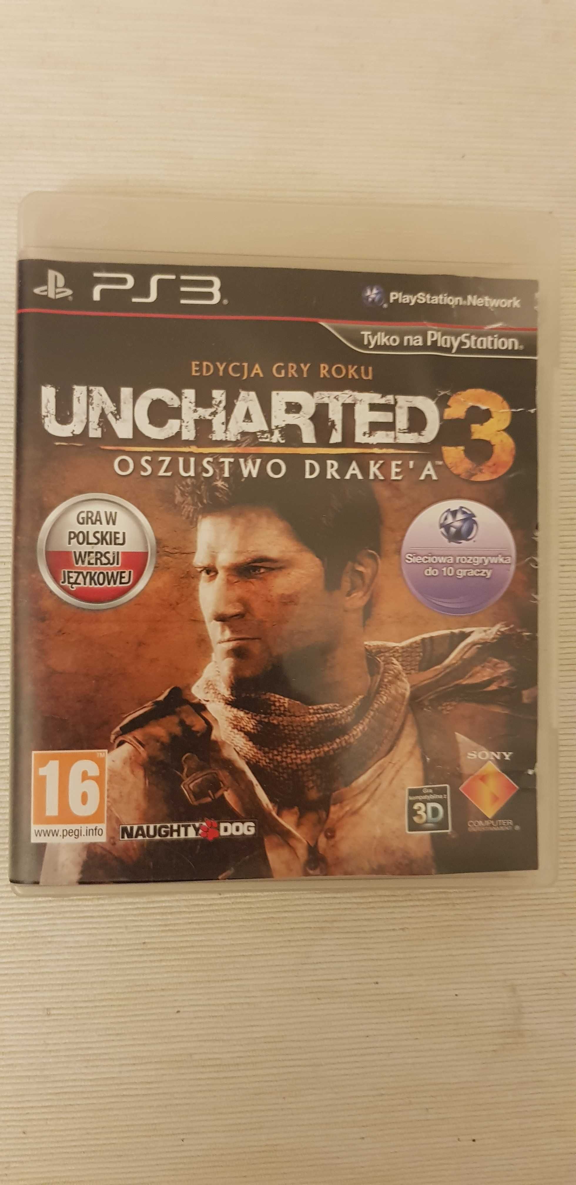 Uncharted 3: Oszustwo Drake'a Edycja Gry Roku PS3 dubbing PL