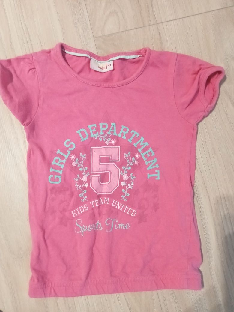 T-shirty dziewczynka r.104-110