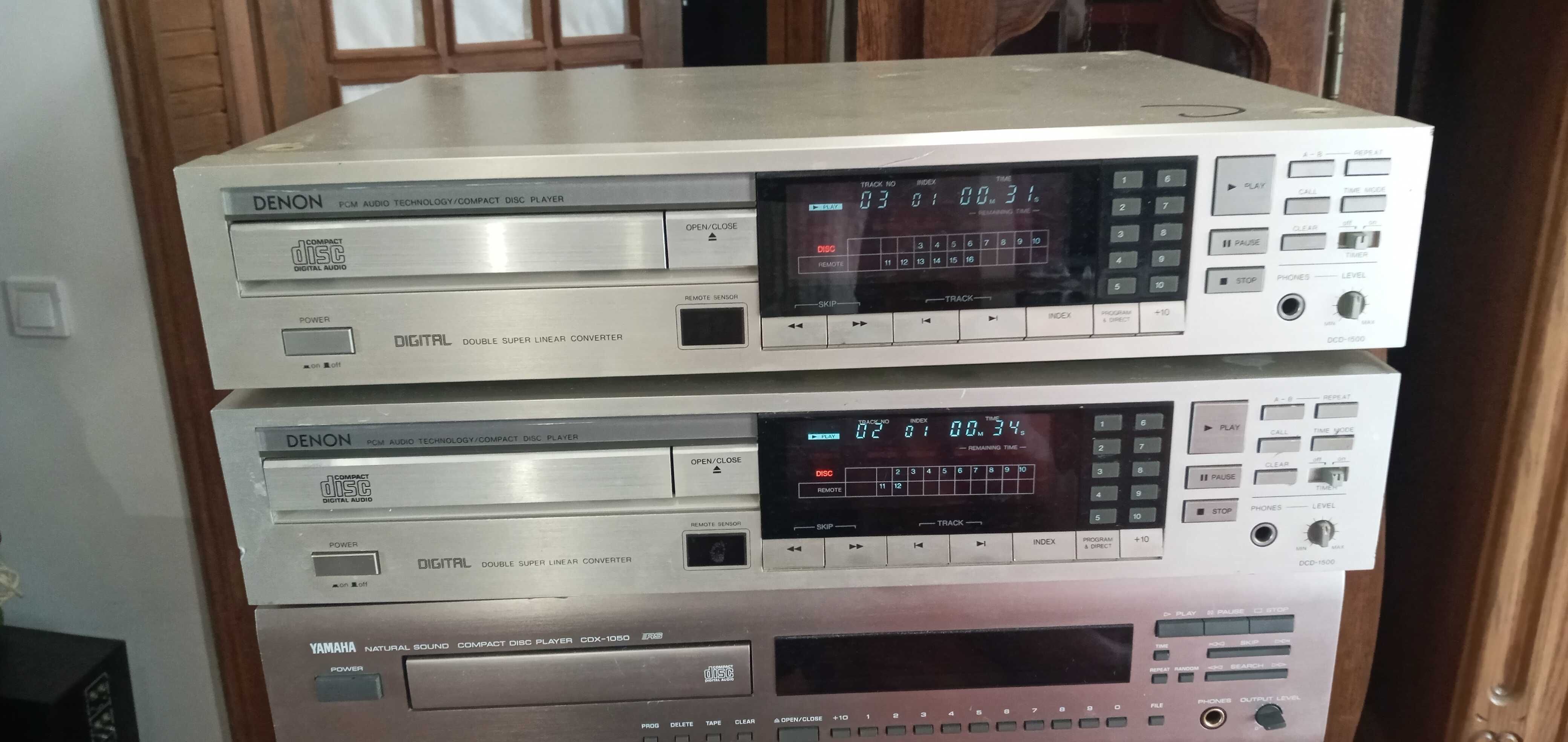 Сд програвачі фірми Denon DCD-1500, 1500 II  ( Japan )