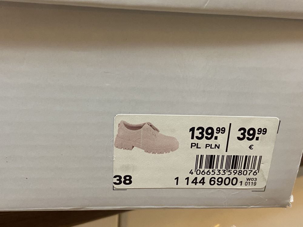 Buty Catwalk rozmiar 38