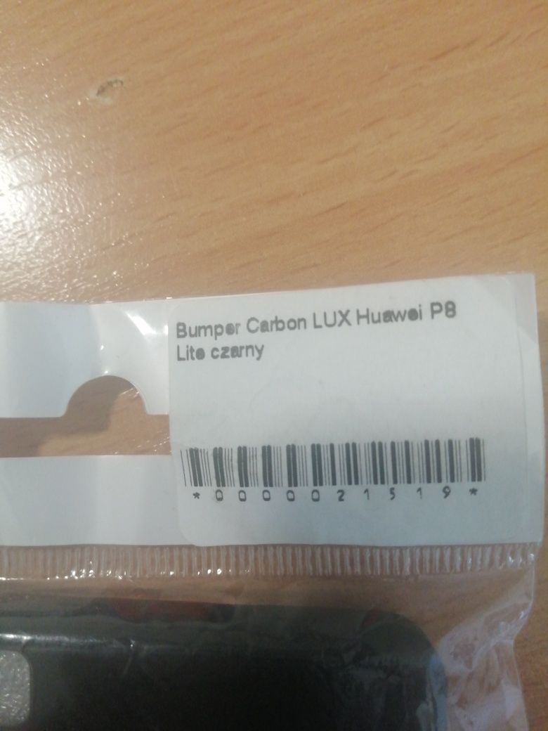 Etui na telefon nowe Bumper Carbon Lux Huawei P8 Lite czarny