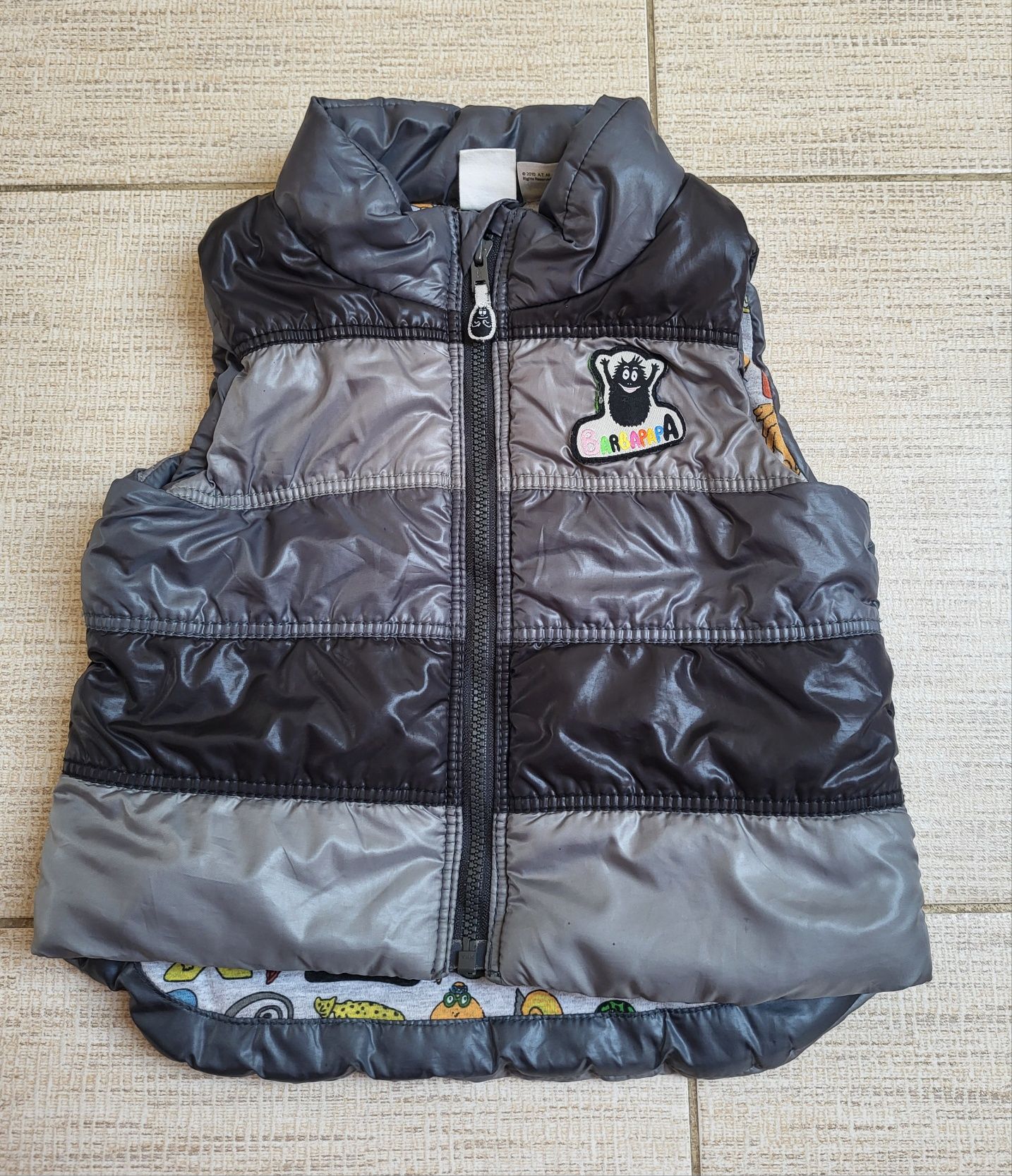 kamizelka- bezrękawnik Barbapapa H&M 74-80