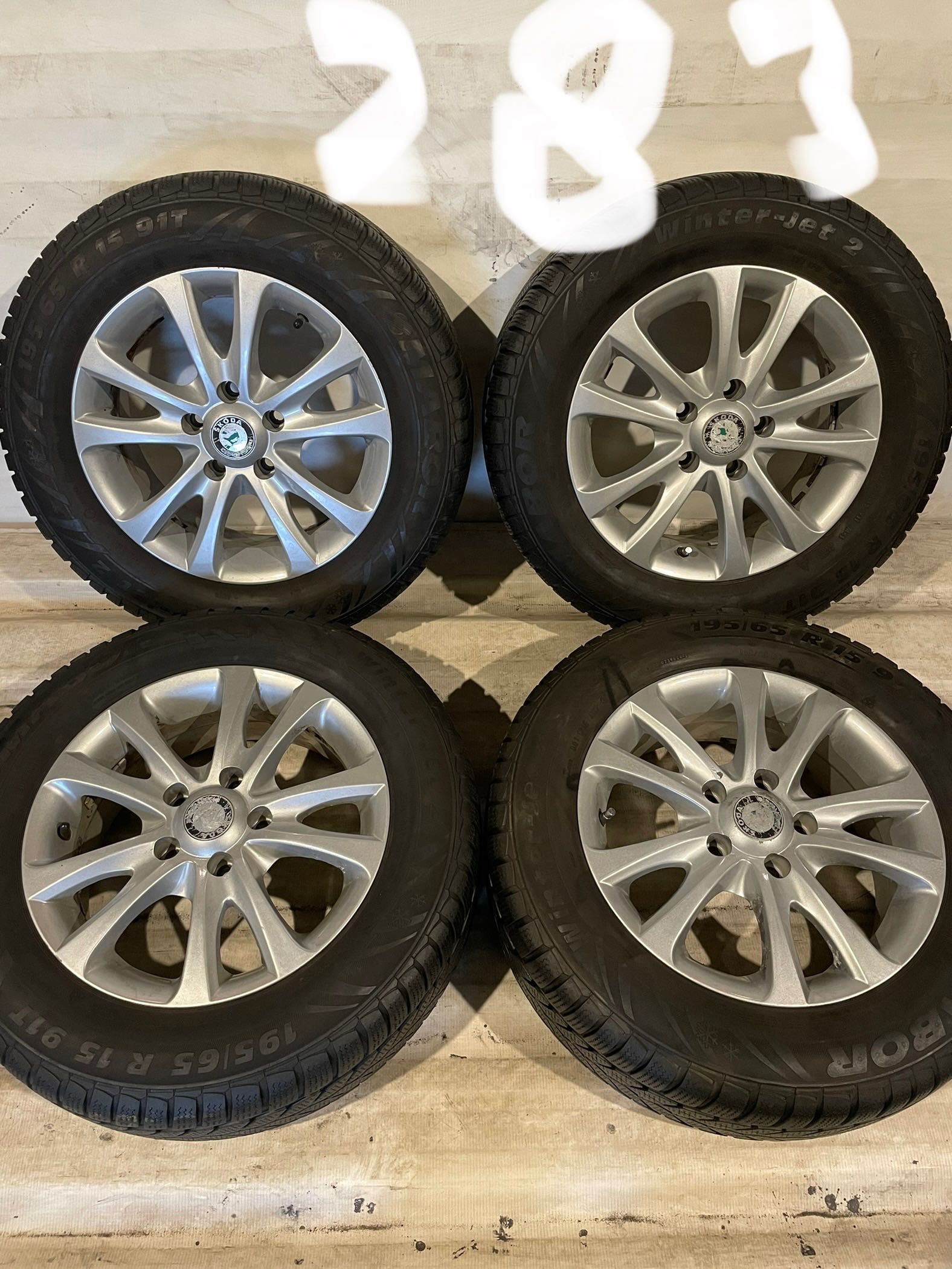 Felgi aluminiowe SKODA 15 5x114,3