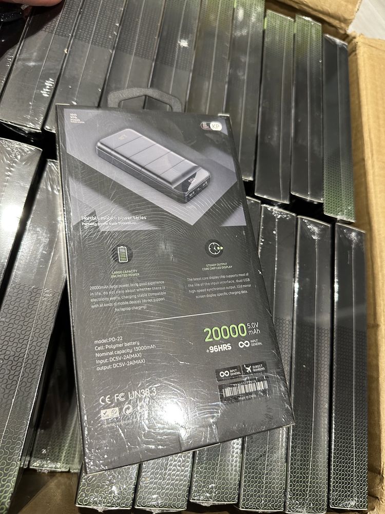 Павербанк KING POWER 20000mAh 5.0V PD-22 з швидкою зарядкою