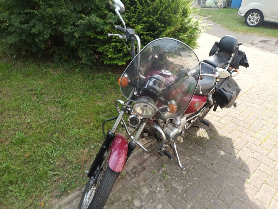 Boczki,osłony główki ramy Rex Chopper 125