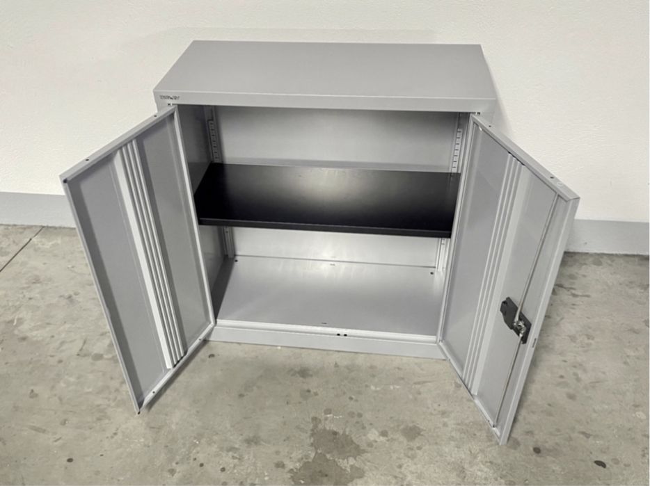 BISLEY Metalowa szafa skrzydła 1000x914x400 RODO kancelaria narzędzia