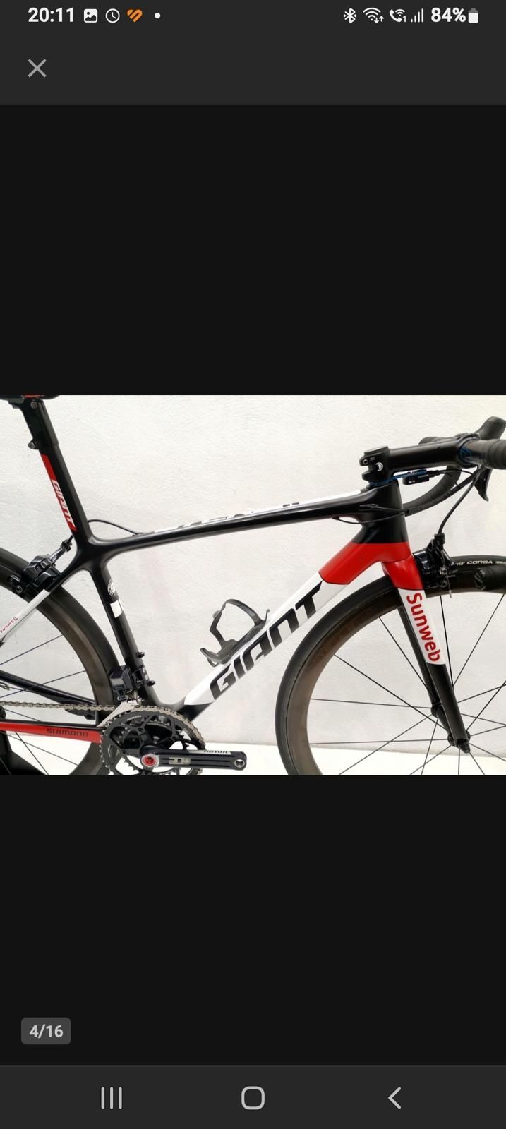 Giant SUNWEB 47, carbon 6,2 kg, Schimano DI2