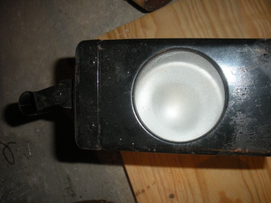 Stara lampa kolejowa albo górnicza PRL